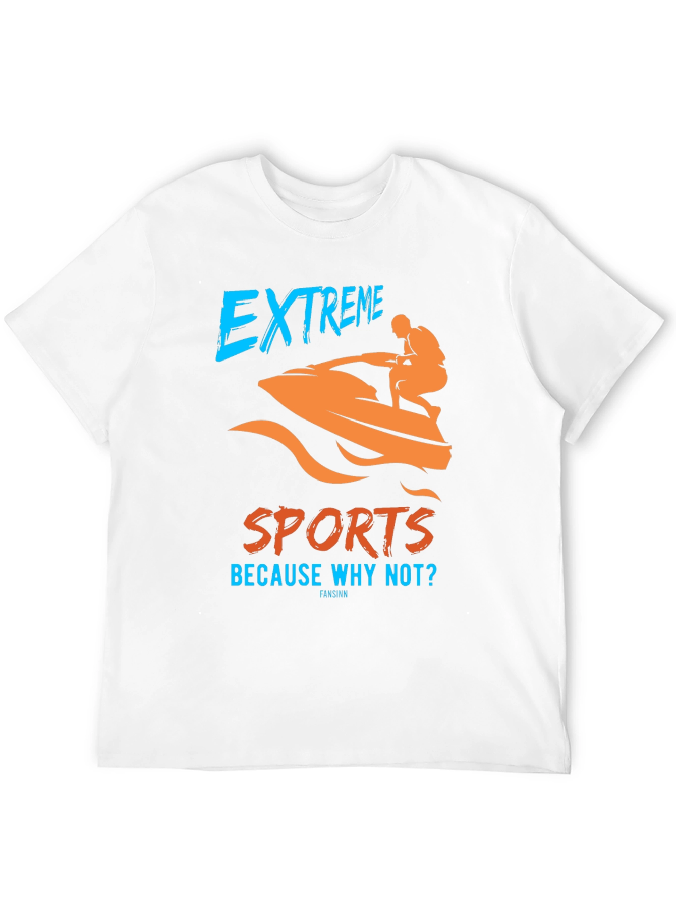 Extreme Sports Graphic T-Shirt - Black