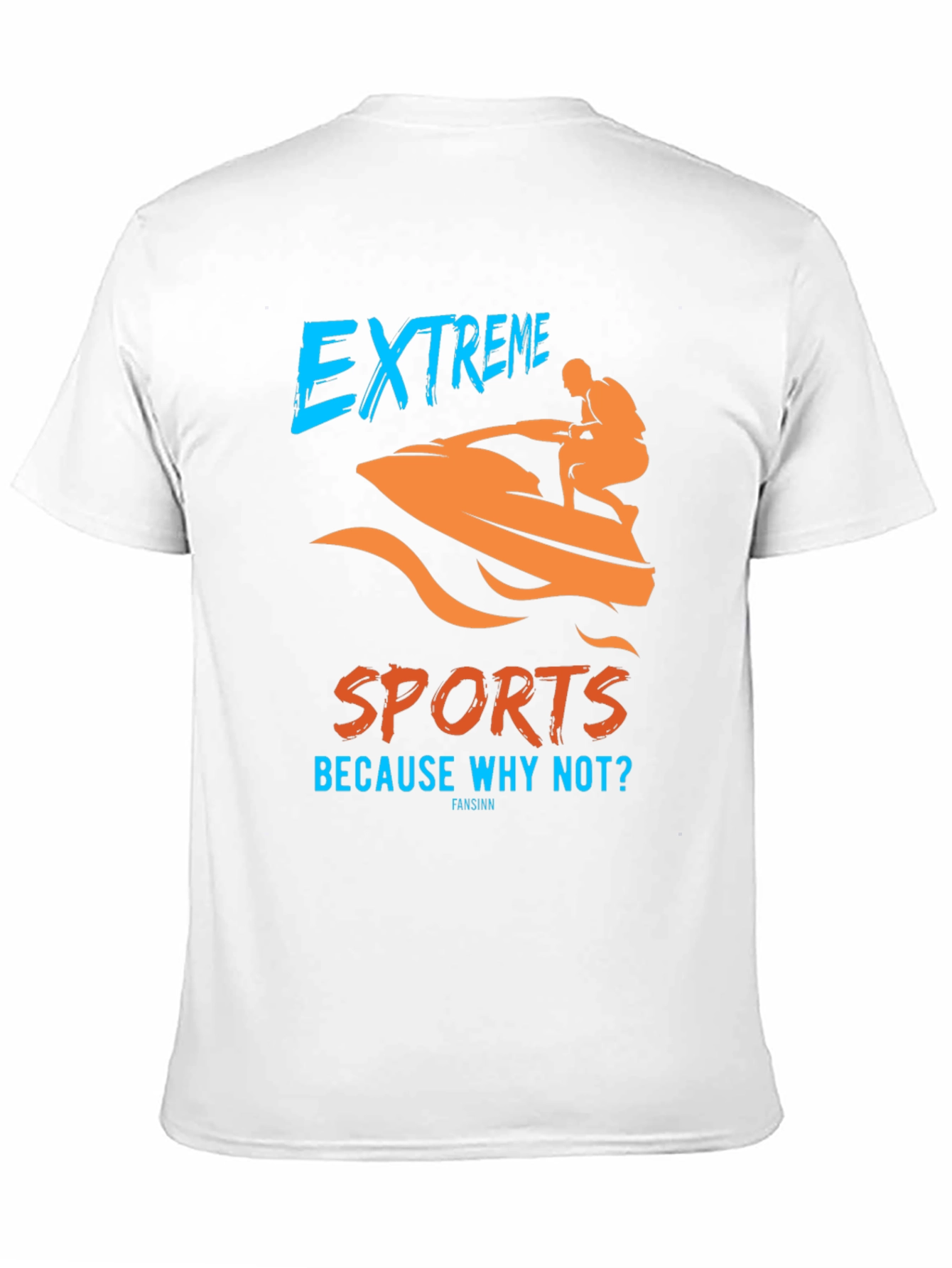 Extreme Sports Graphic T-Shirt - Black