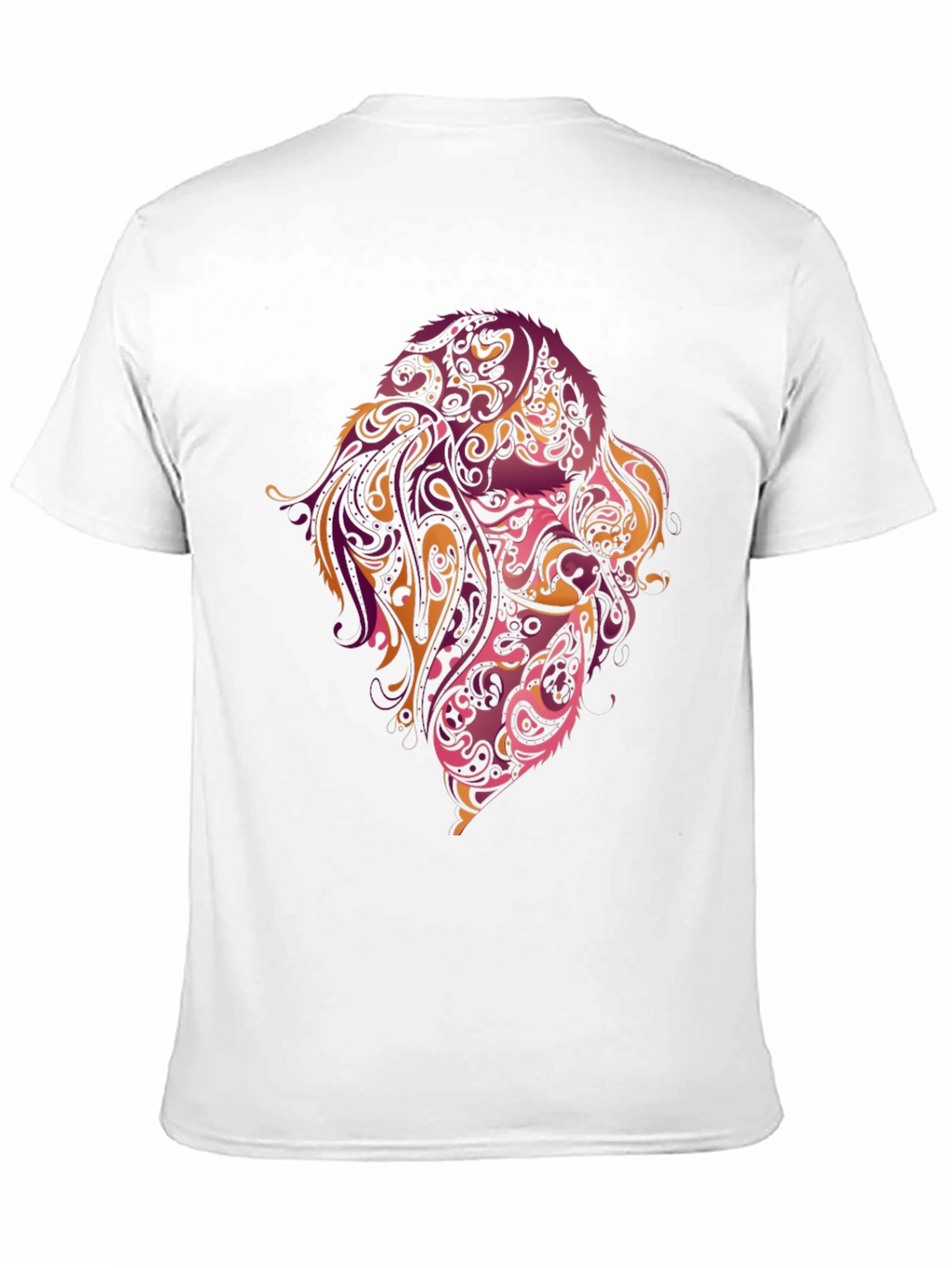 Abstract Dog Art T-Shirt – Colorful Dog Lover Graphic Tee