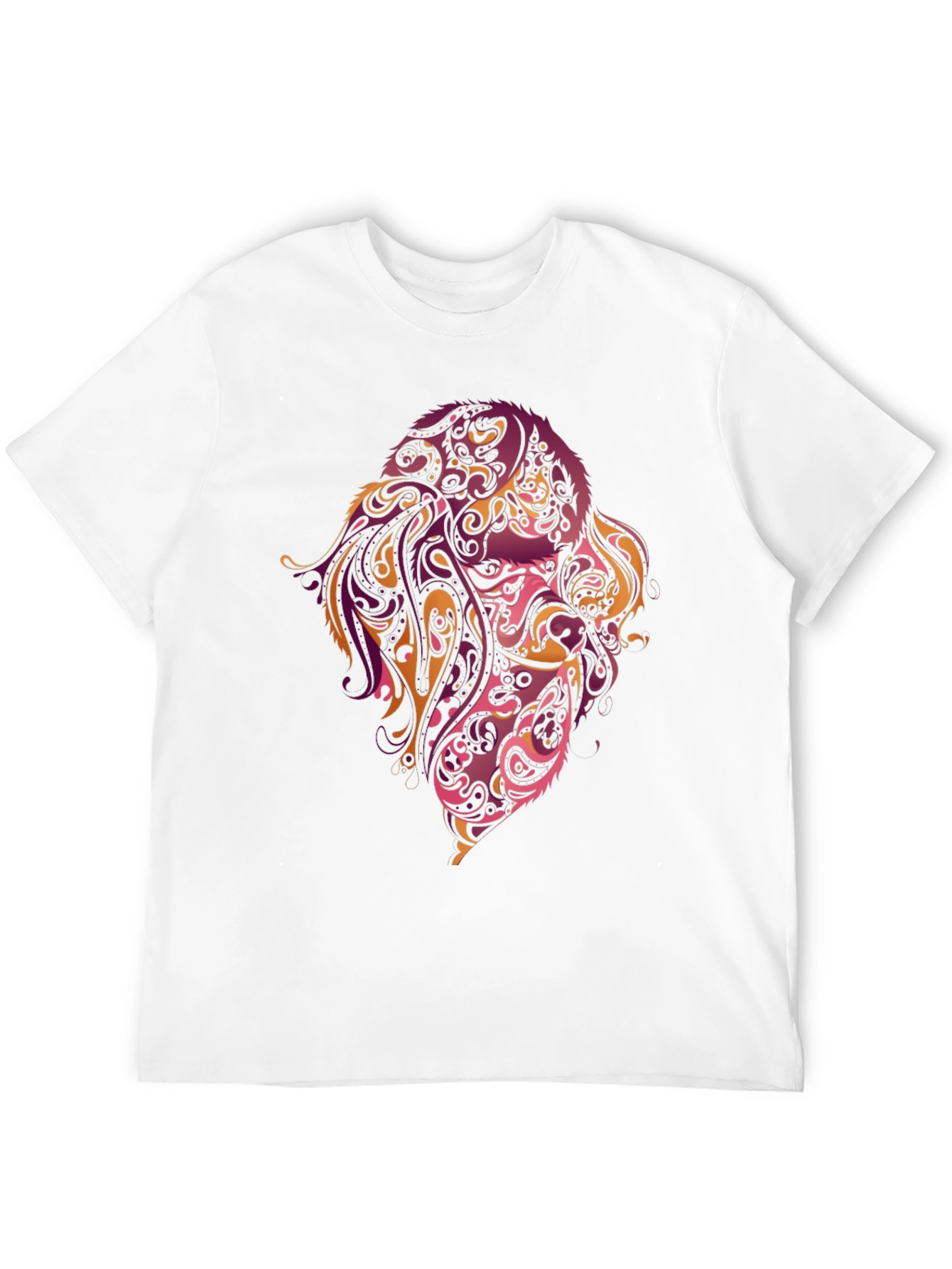 Abstract Dog Art T-Shirt – Colorful Dog Lover Graphic Tee