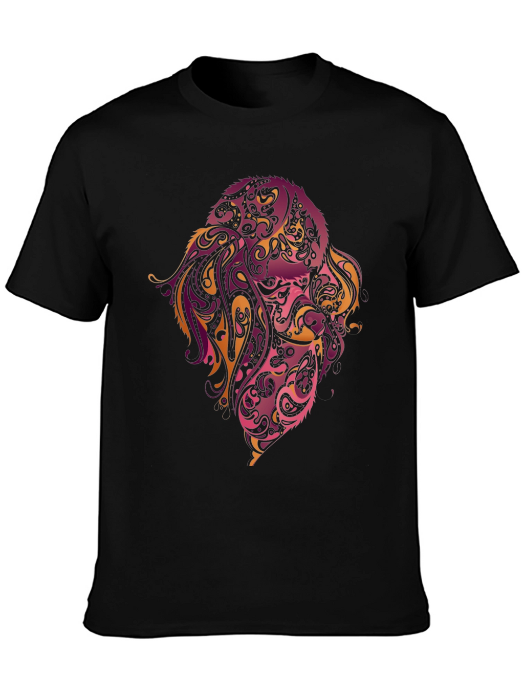 Abstract Dog Art T-Shirt – Colorful Dog Lover Graphic Tee