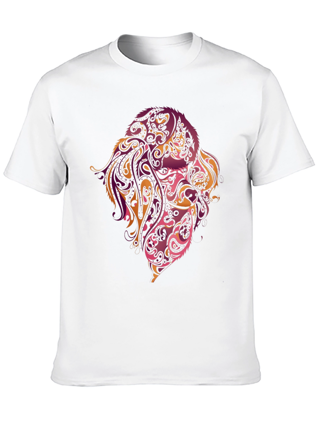 Abstract Dog Art T-Shirt – Colorful Dog Lover Graphic Tee