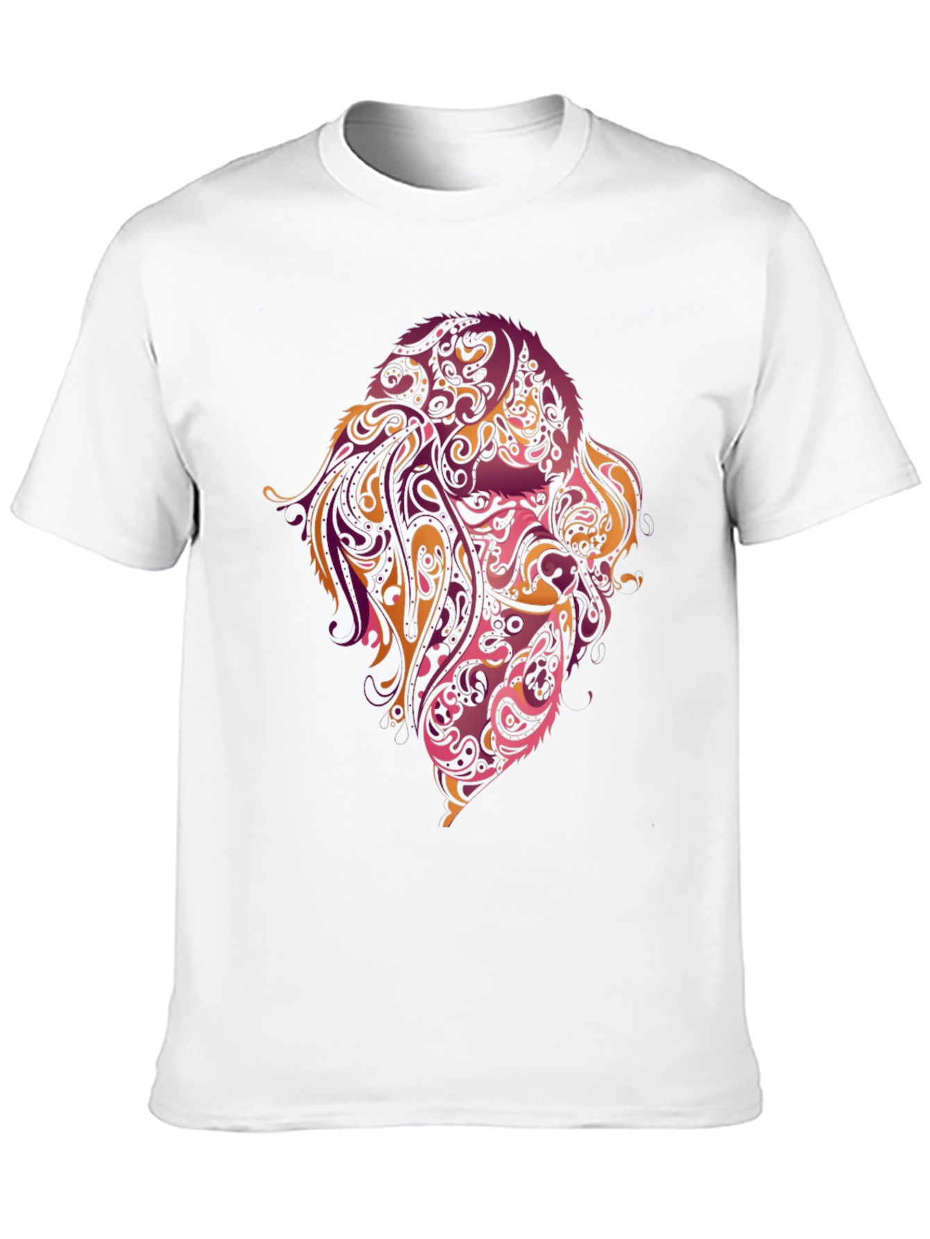 Abstract Dog Art T-Shirt – Colorful Dog Lover Graphic Tee