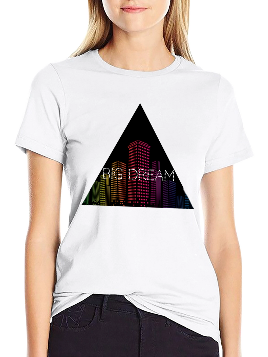 Big Dream Cityscape Graphic T-Shirt