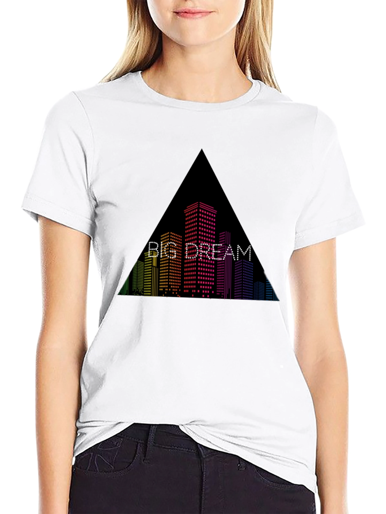 Big Dream Cityscape Graphic T-Shirt