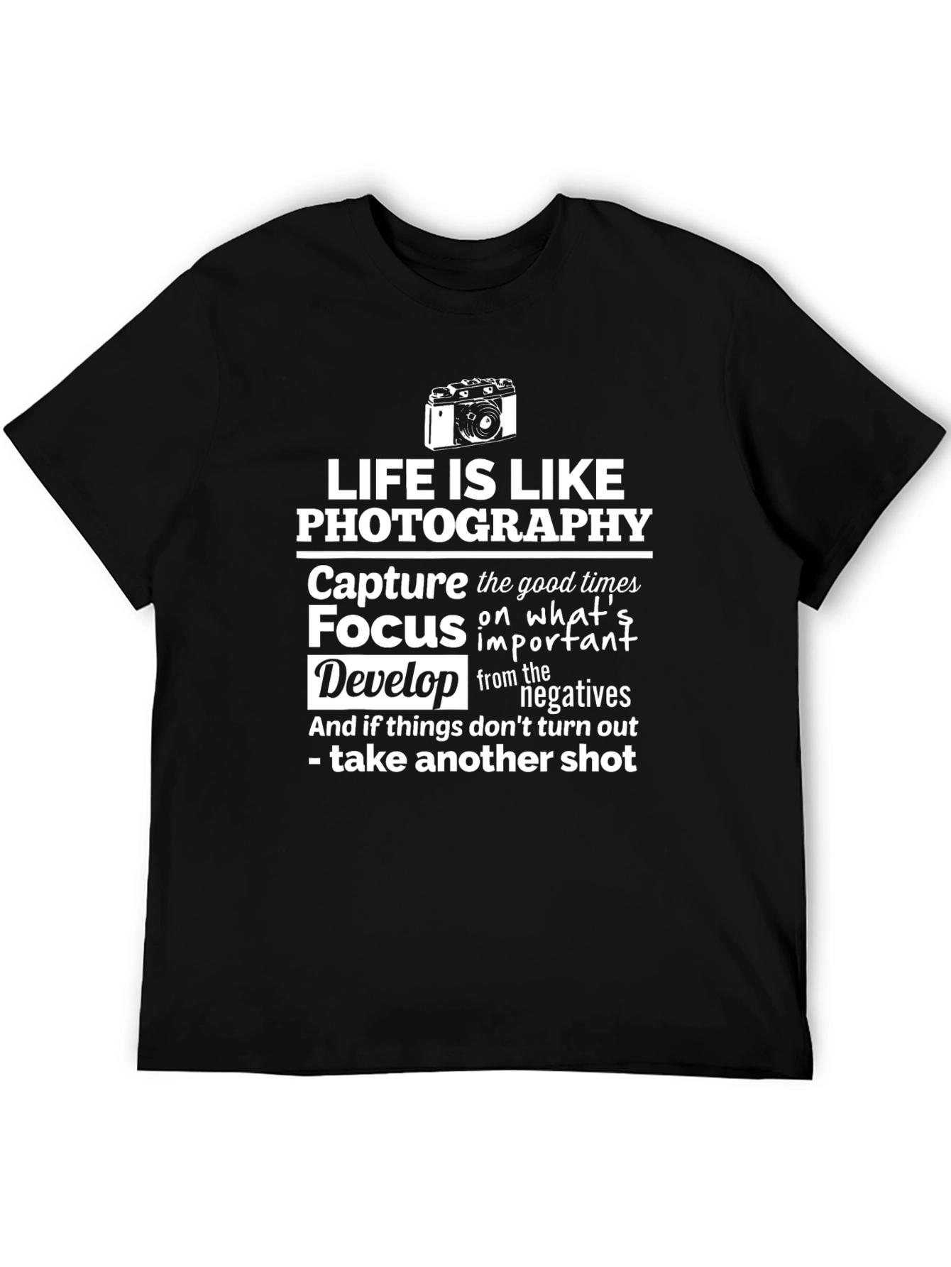 Life is Like Photography Graphic Tee