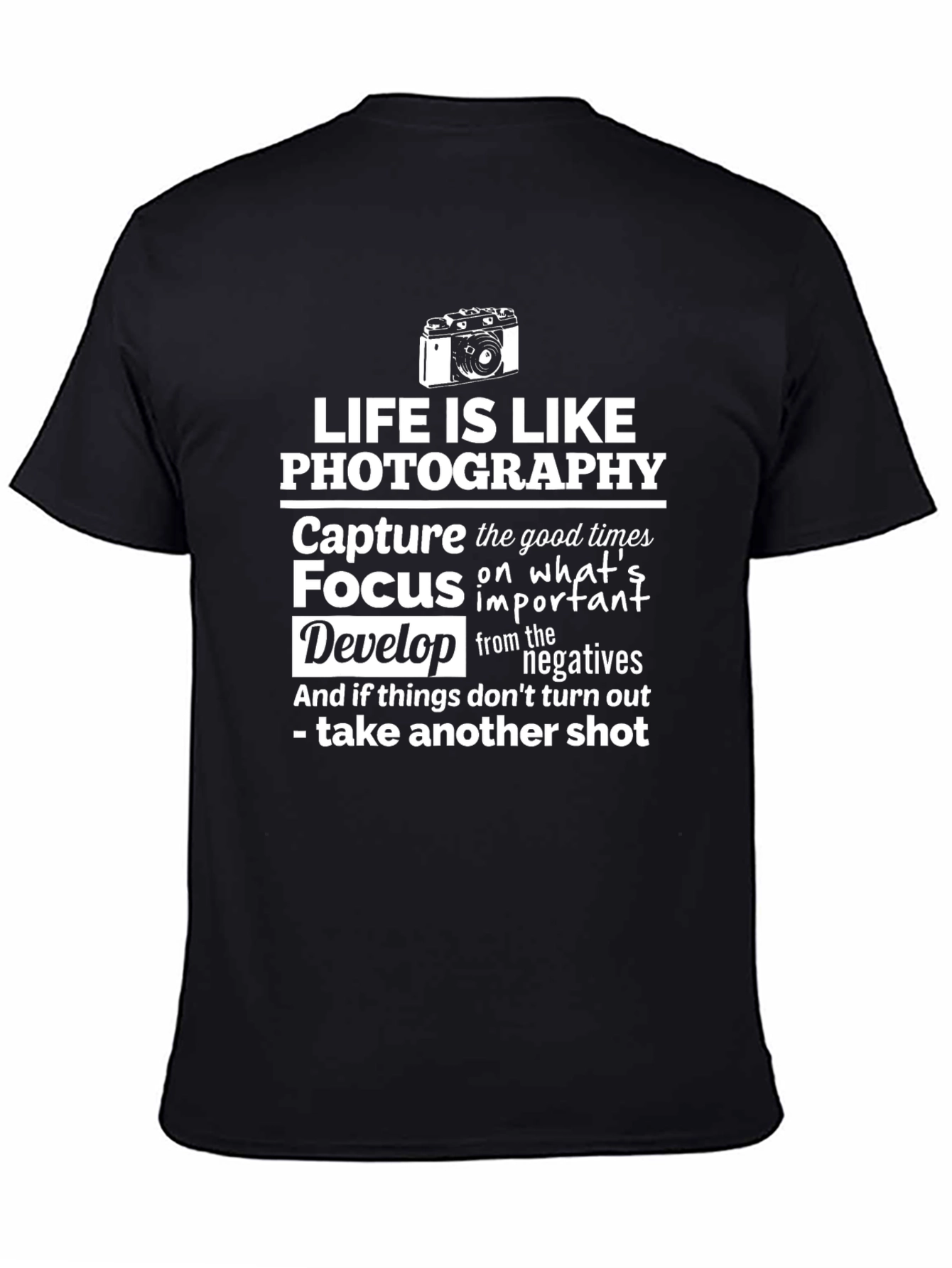 Life is Like Photography Graphic Tee