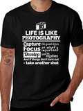 Life is Like Photography Graphic Tee