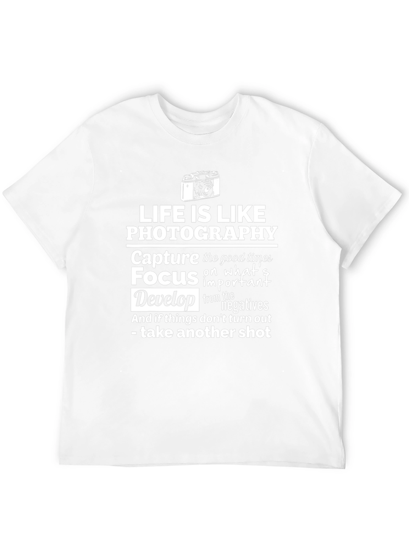 Life is Like Photography Graphic Tee