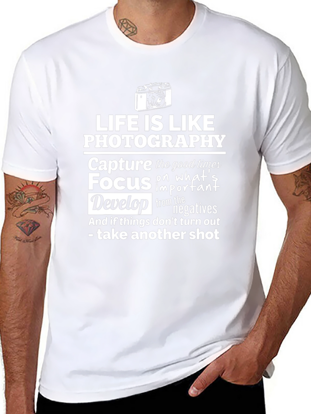 Life is Like Photography Graphic Tee