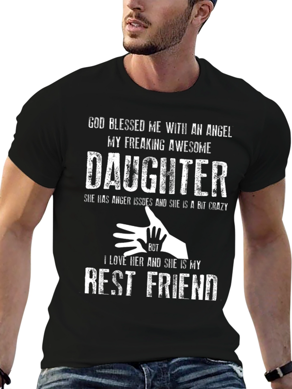 Awesome Daughter Graphic T-Shirt