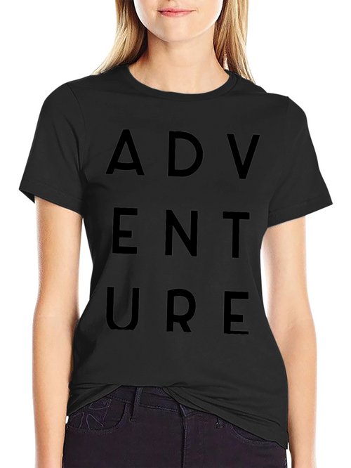 Adventure Seeker Black T-Shirt