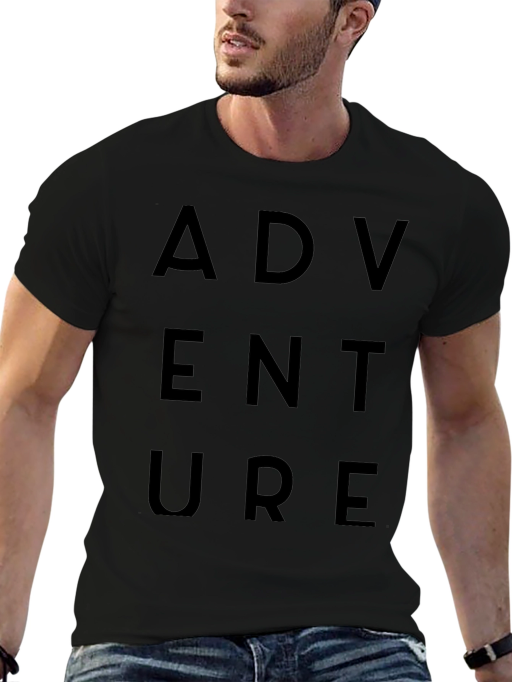 Adventure Seeker Black T-Shirt
