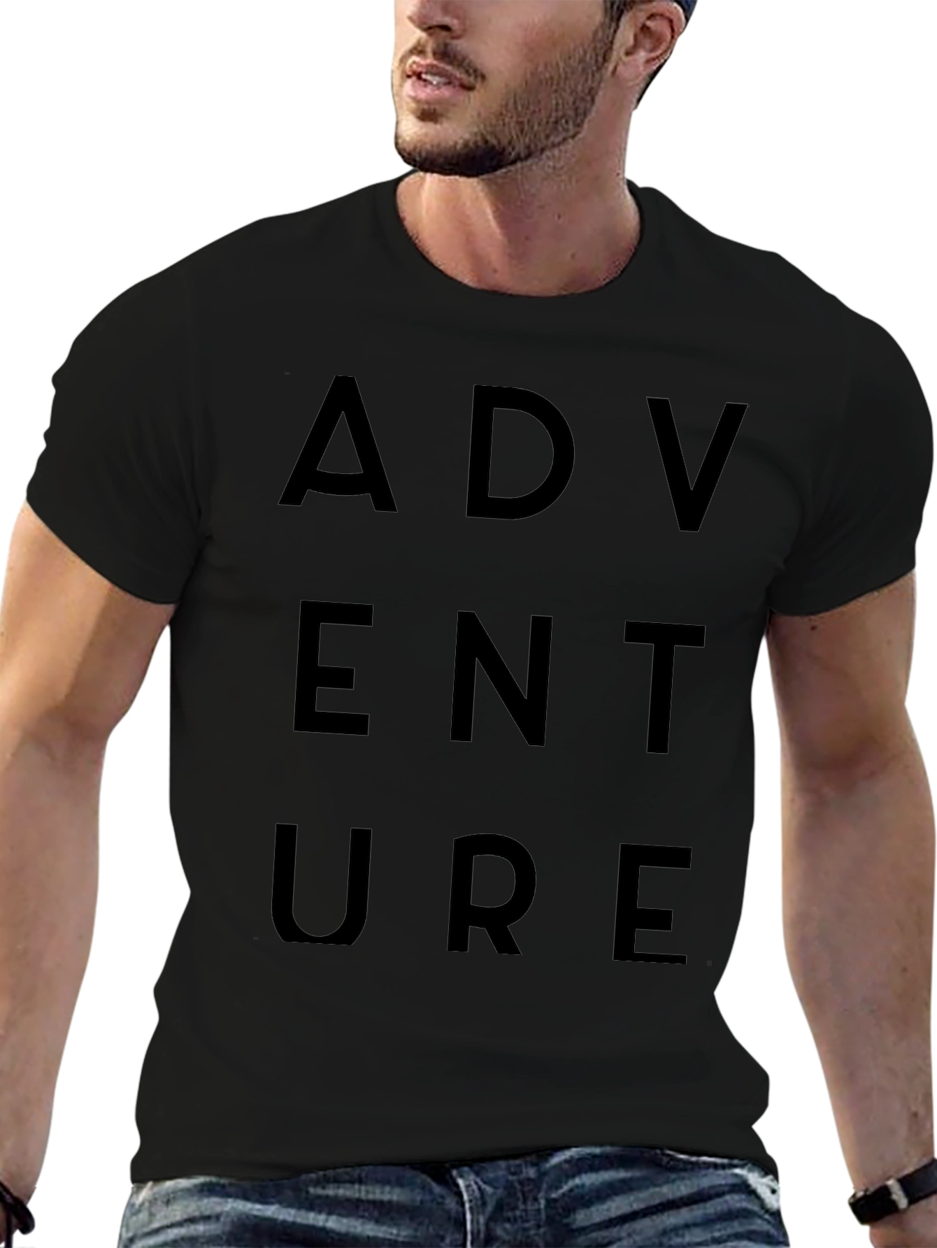 Adventure Seeker Black T-Shirt