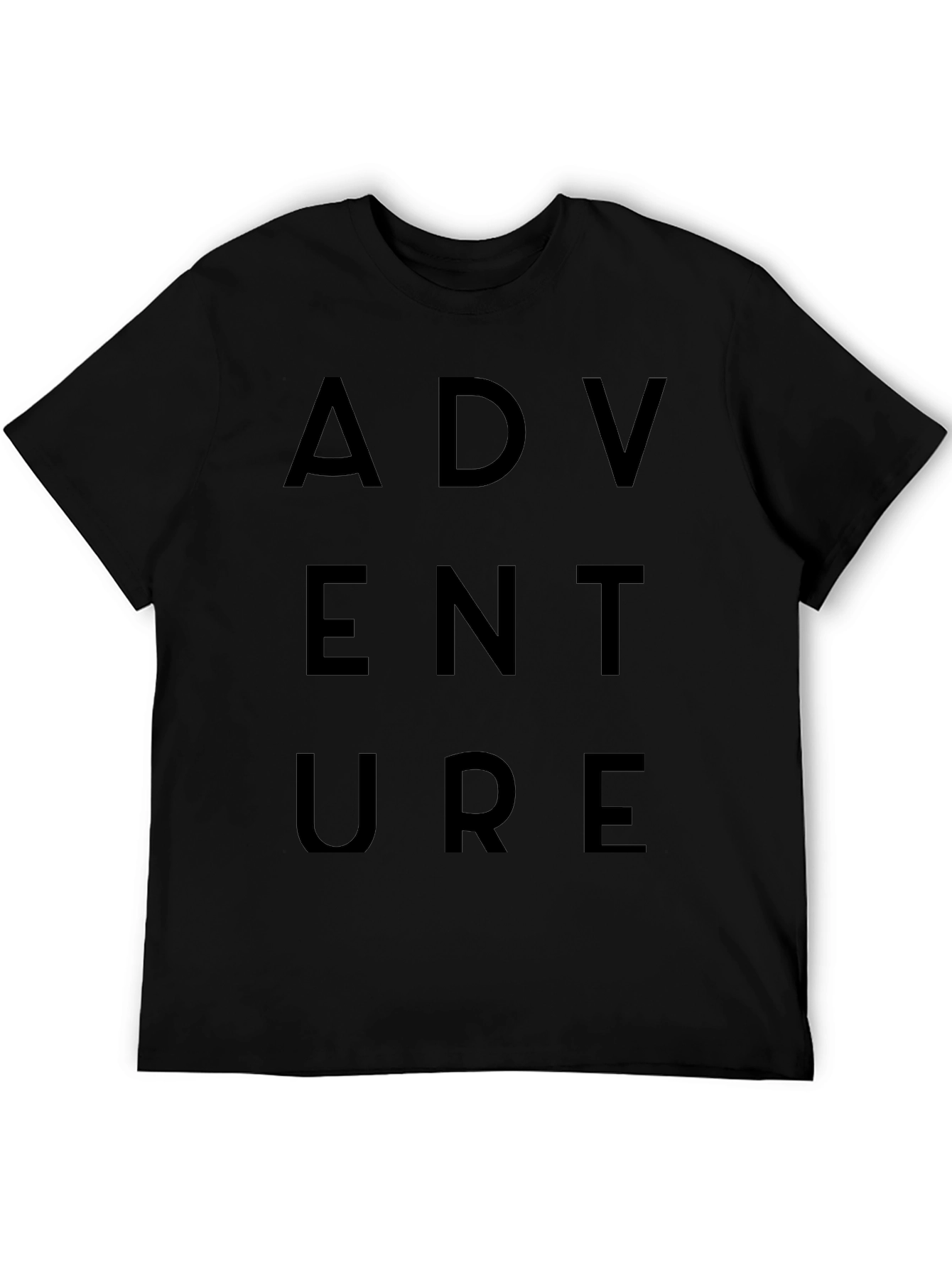 Adventure Seeker Black T-Shirt
