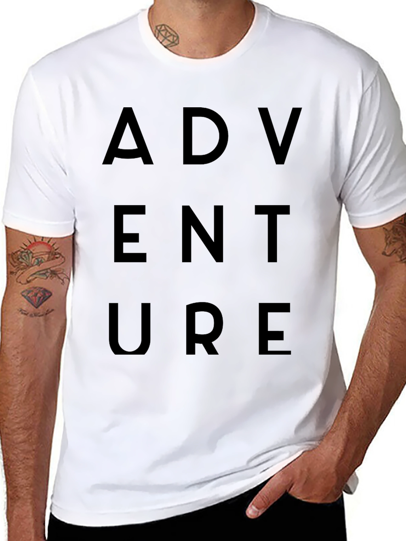 Adventure Seeker Black T-Shirt