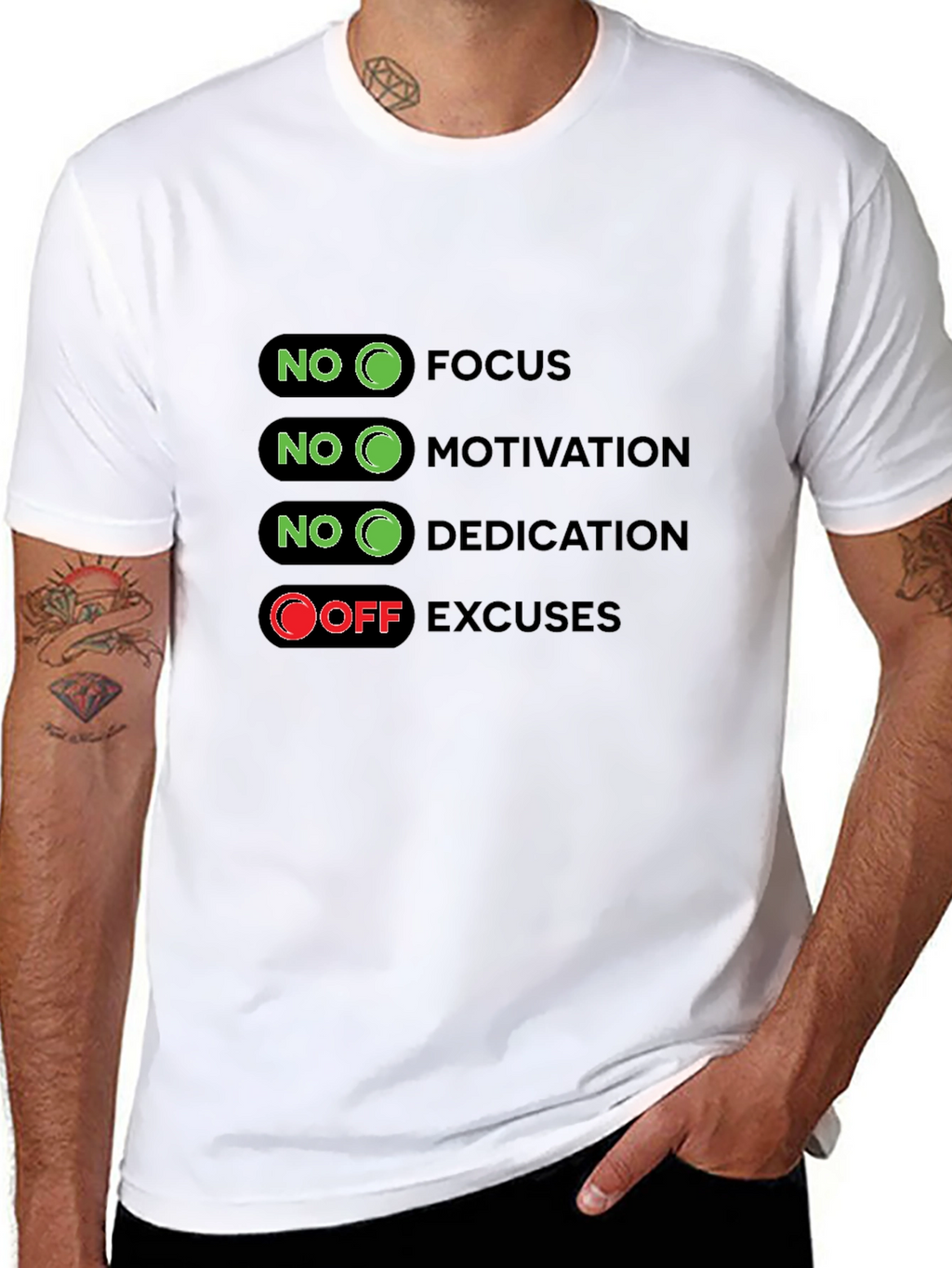 No Excuses Graphic T-Shirt