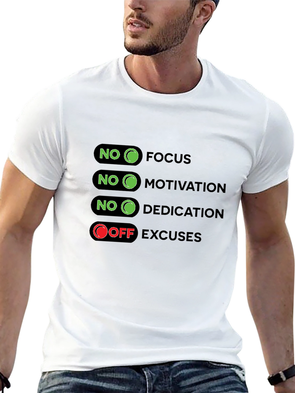 No Excuses Graphic T-Shirt