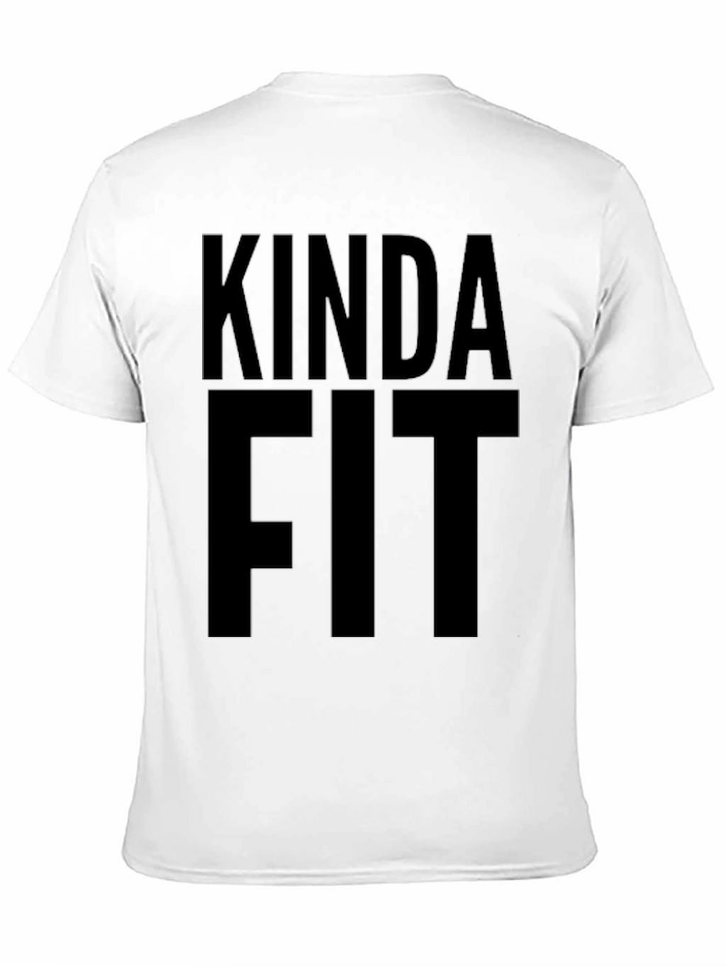 Kinda Fit T-Shirt - Black Graphic Tee