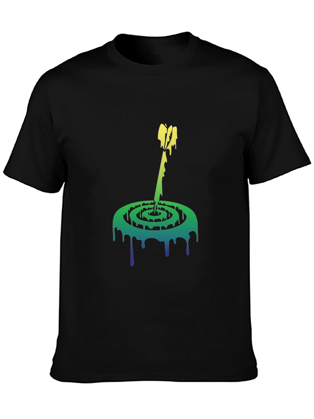 Melting Spiral Arrow Graphic Tee