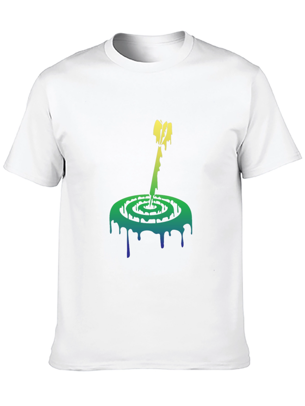 Melting Spiral Arrow Graphic Tee