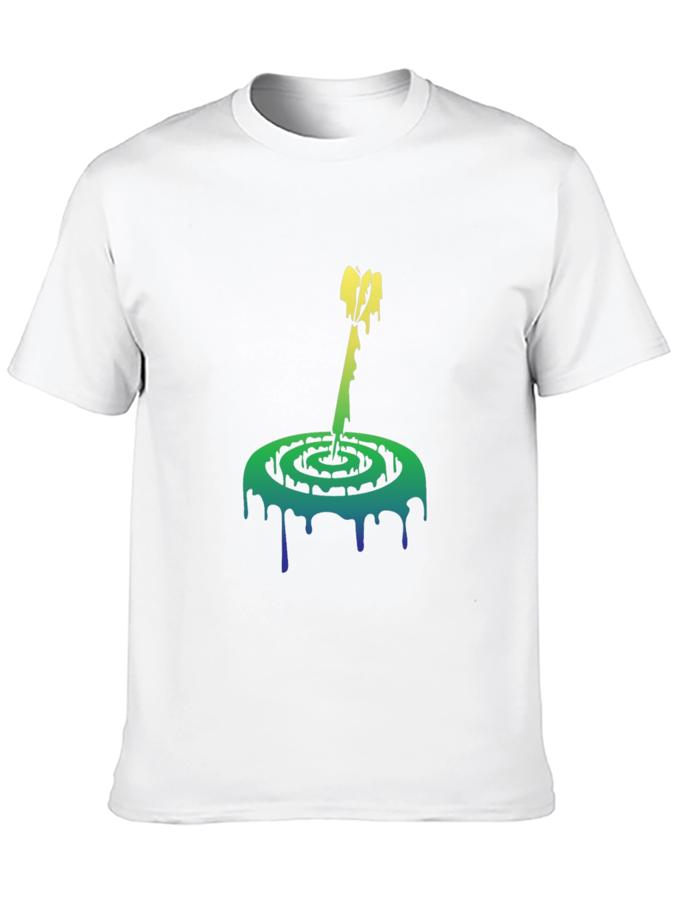Melting Spiral Arrow Graphic Tee
