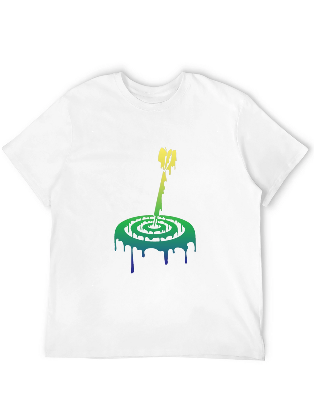 Melting Spiral Arrow Graphic Tee
