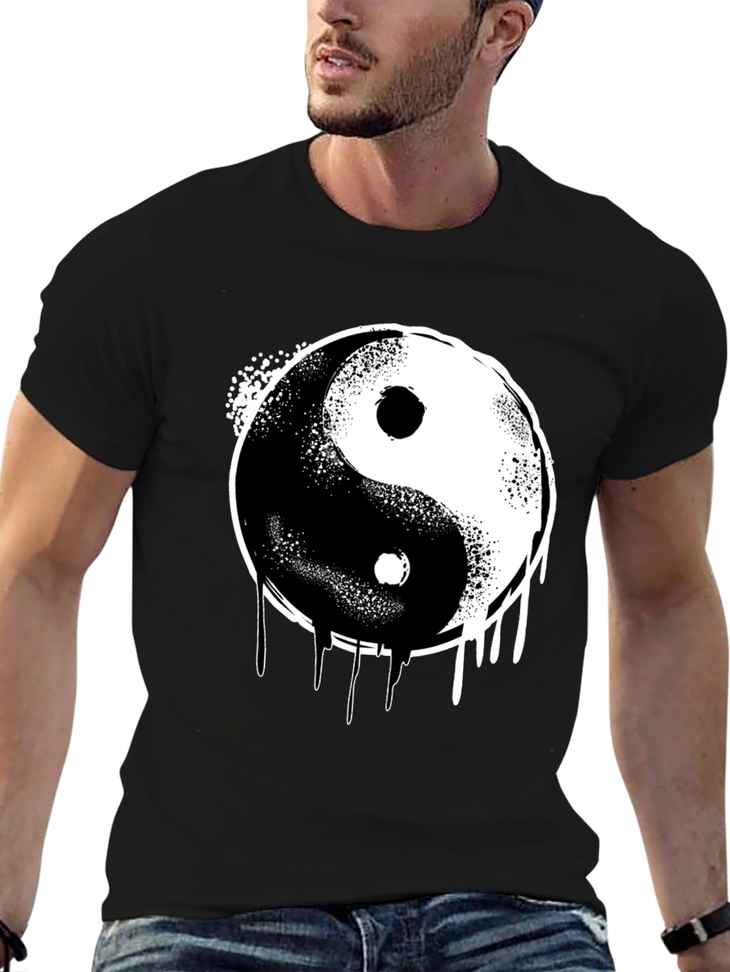 Yin Yang Graphic Tee - Balance & Style