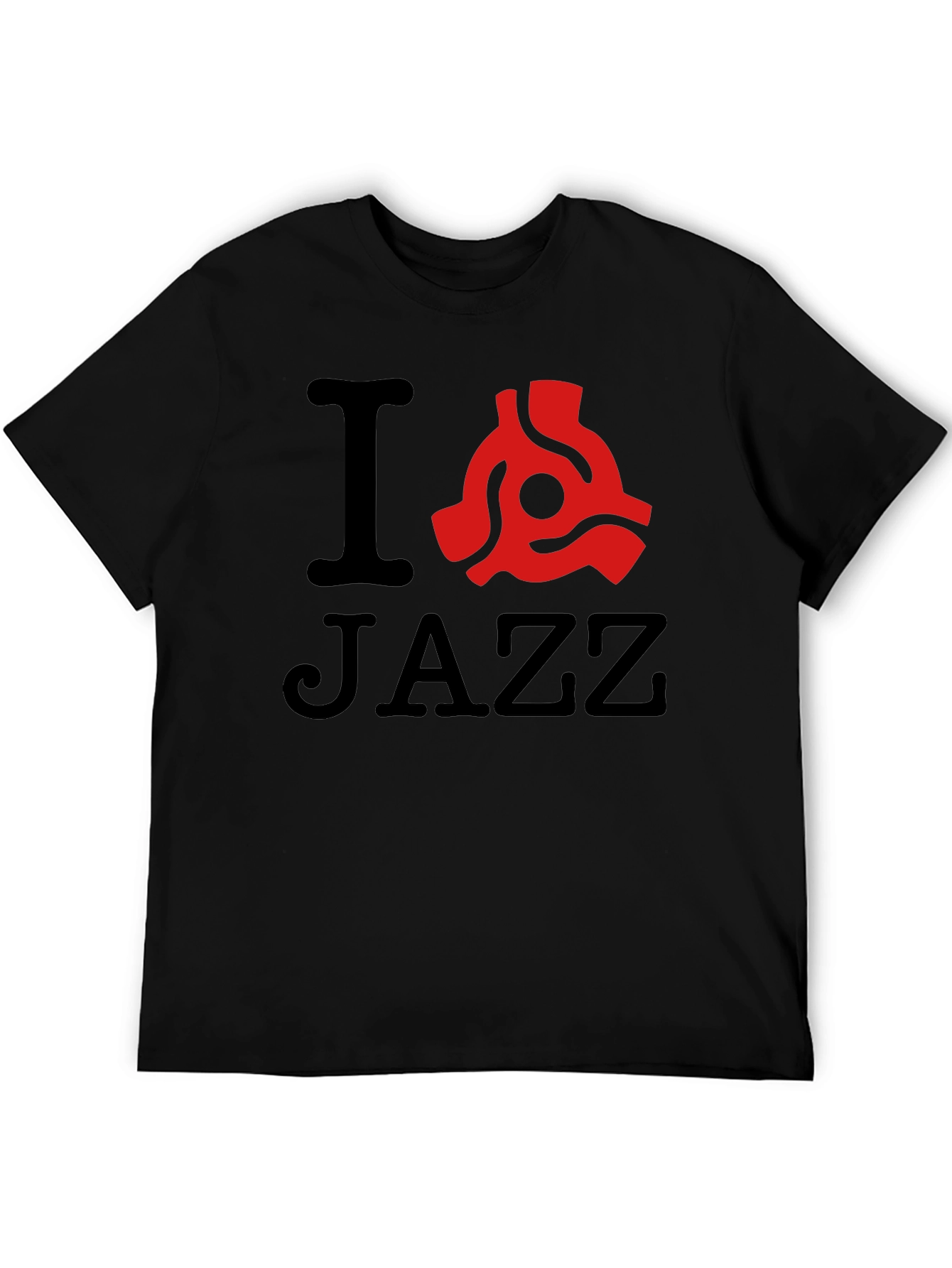 I Love Jazz Black T-Shirt