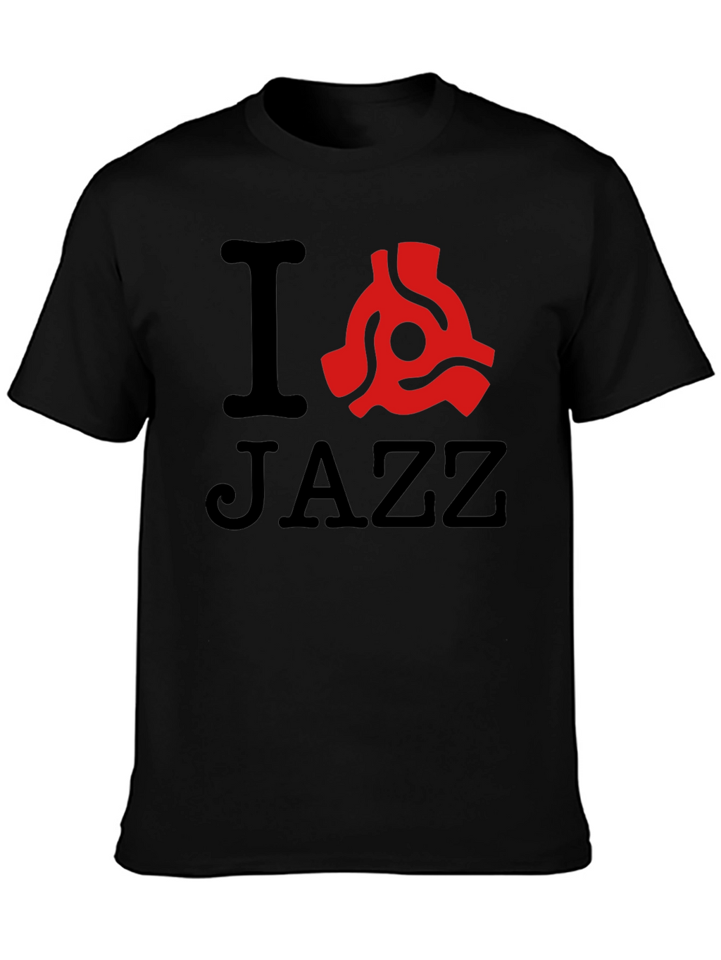 I Love Jazz Black T-Shirt