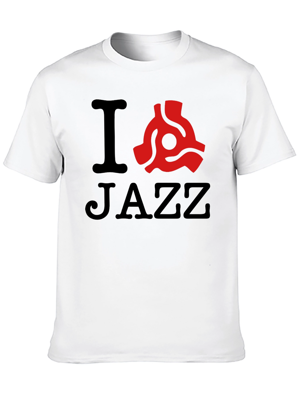 I Love Jazz Black T-Shirt