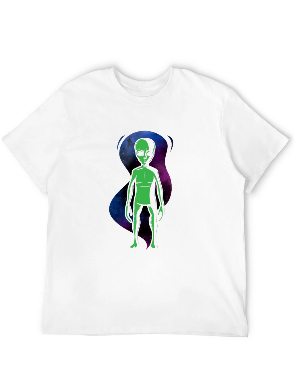 Alien Graphic T-Shirt - Black Crew Neck Tee