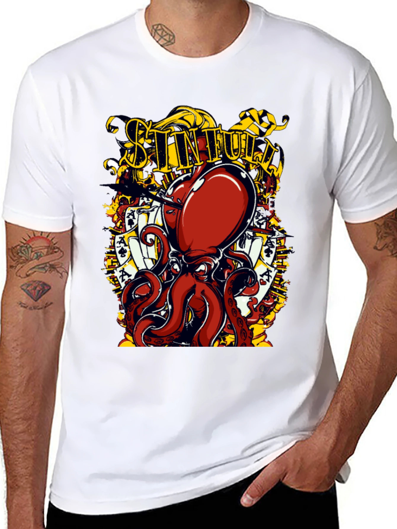 Sinful Octopus Graphic Tee