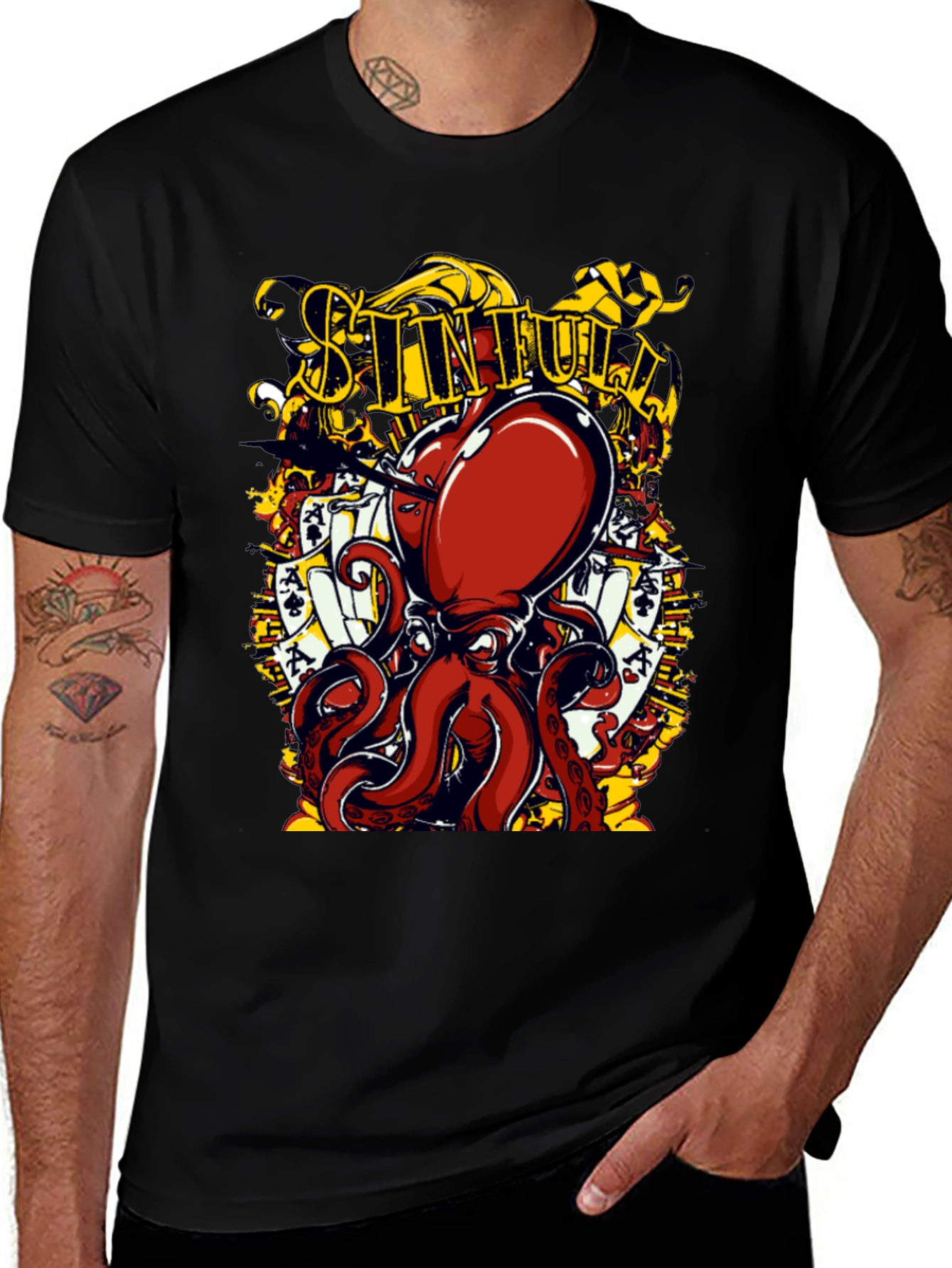 Sinful Octopus Graphic Tee
