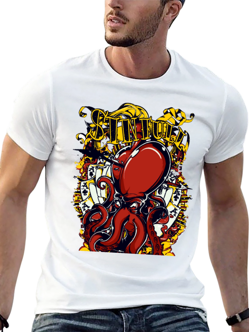 Sinful Octopus Graphic Tee