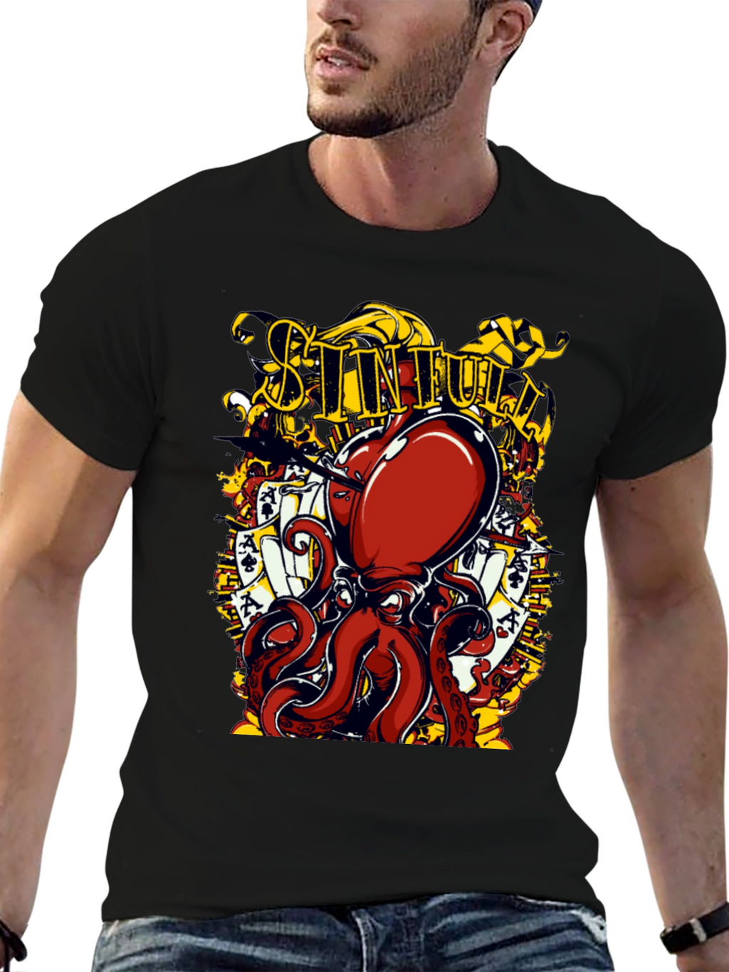 Sinful Octopus Graphic Tee