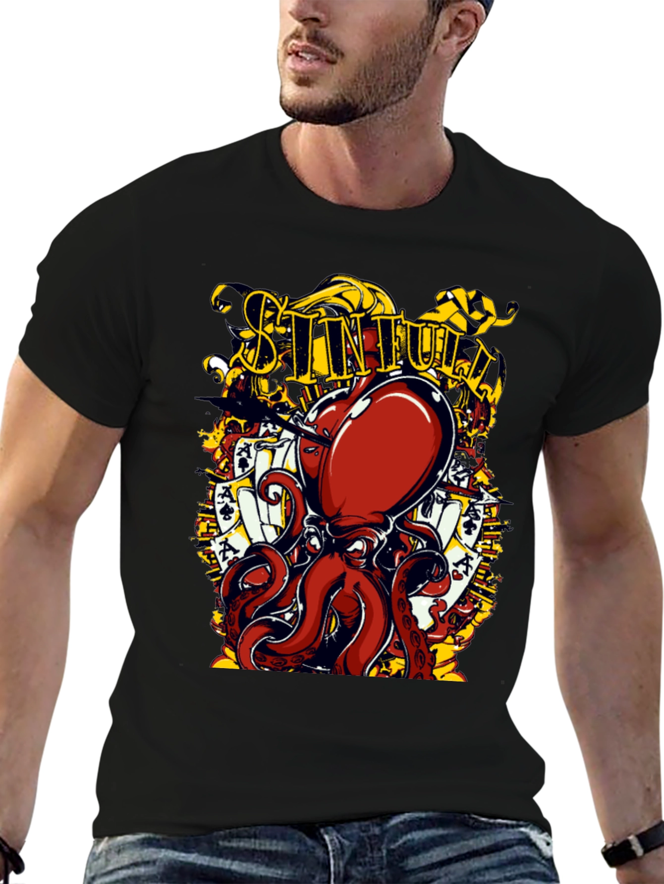 Sinful Octopus Graphic Tee