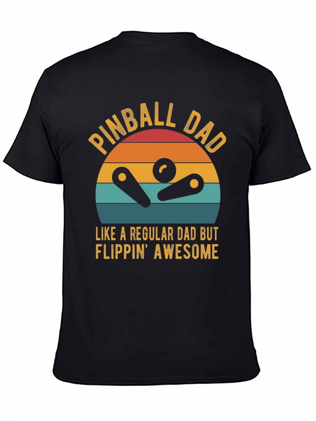 Pinball Dad Graphic T-Shirt - Flippin Awesome Tee