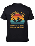 Pinball Dad Graphic T-Shirt - Flippin Awesome Tee