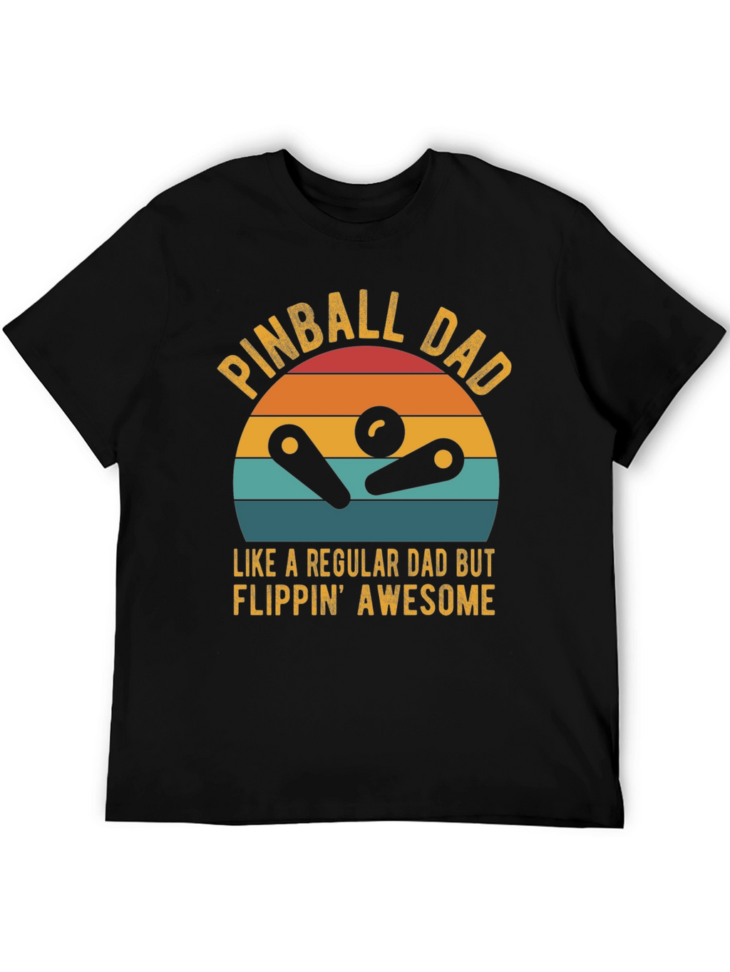 Pinball Dad Graphic T-Shirt - Flippin Awesome Tee