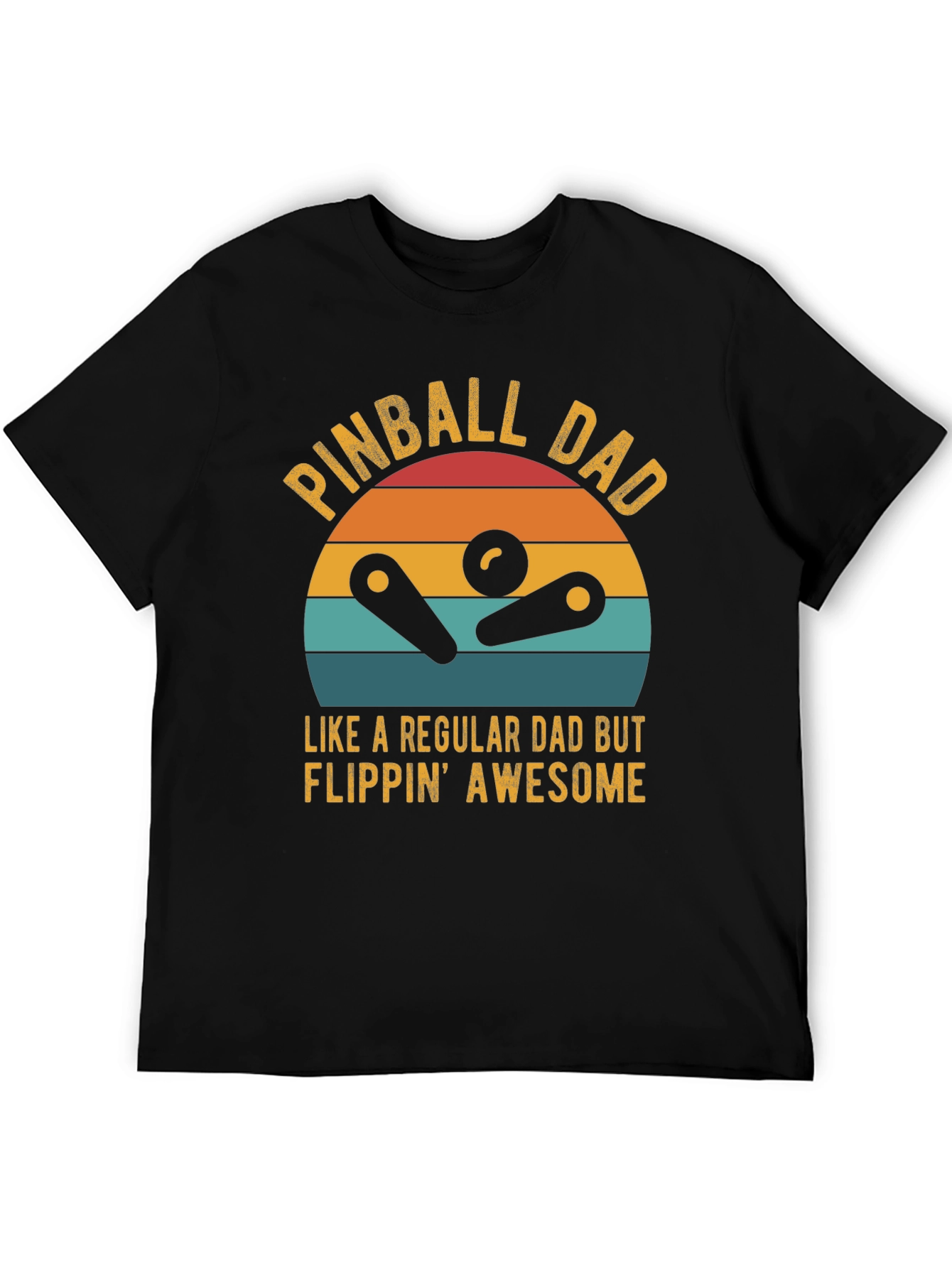 Pinball Dad Graphic T-Shirt - Flippin Awesome Tee