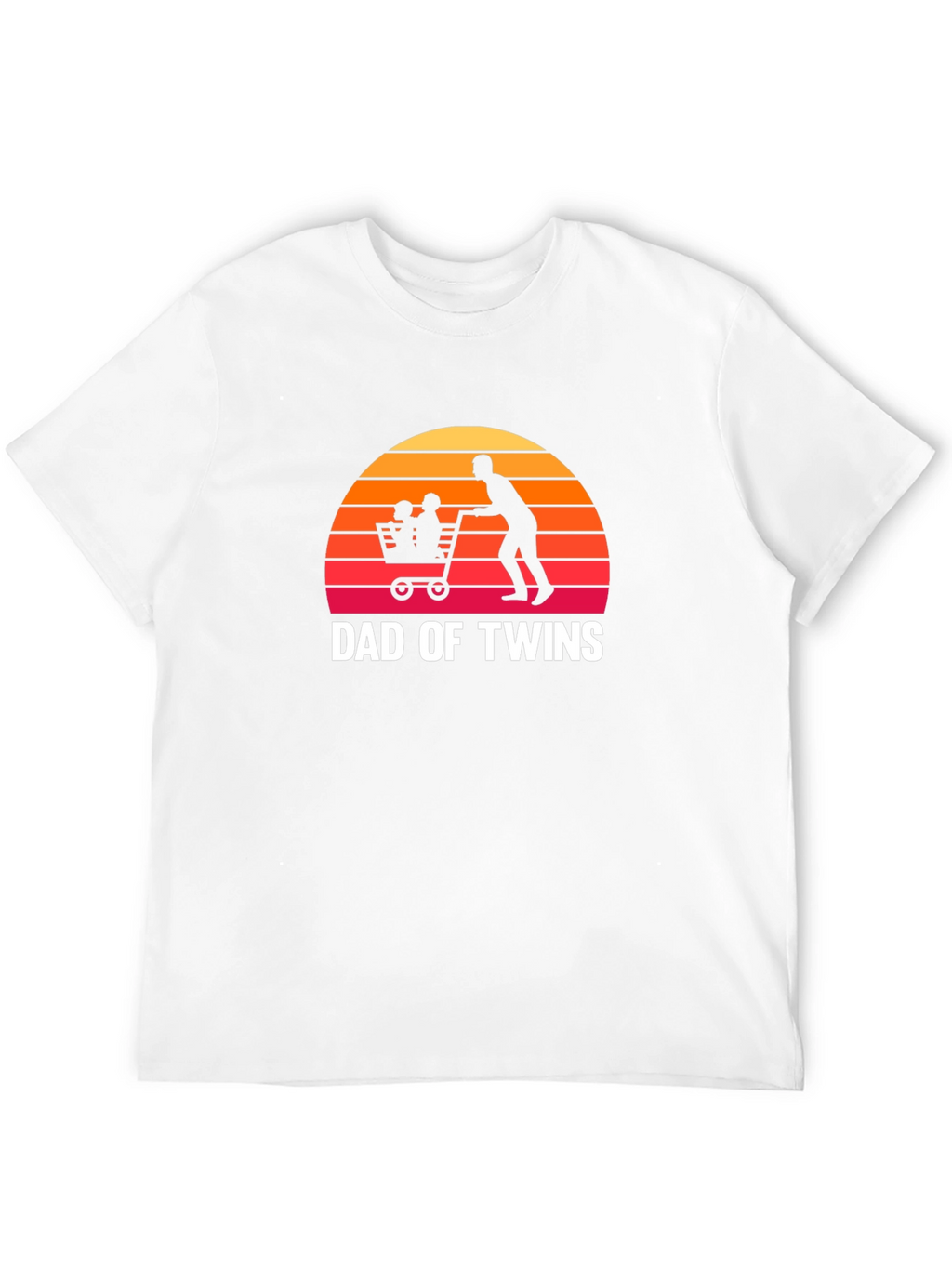 Dad of Twins Graphic T-Shirt - Fathers Day Gift