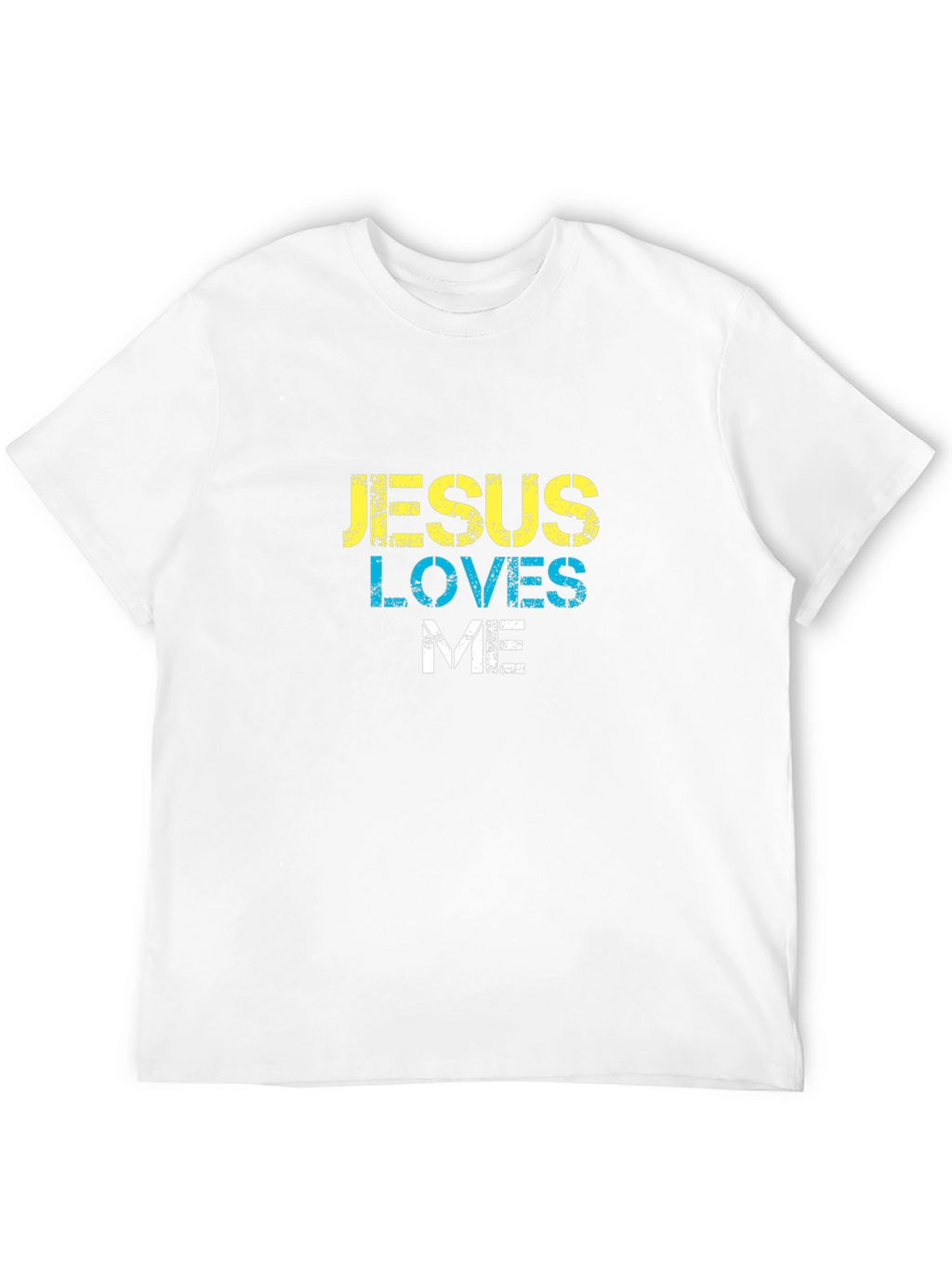 Jesus Loves Me Black T-Shirt