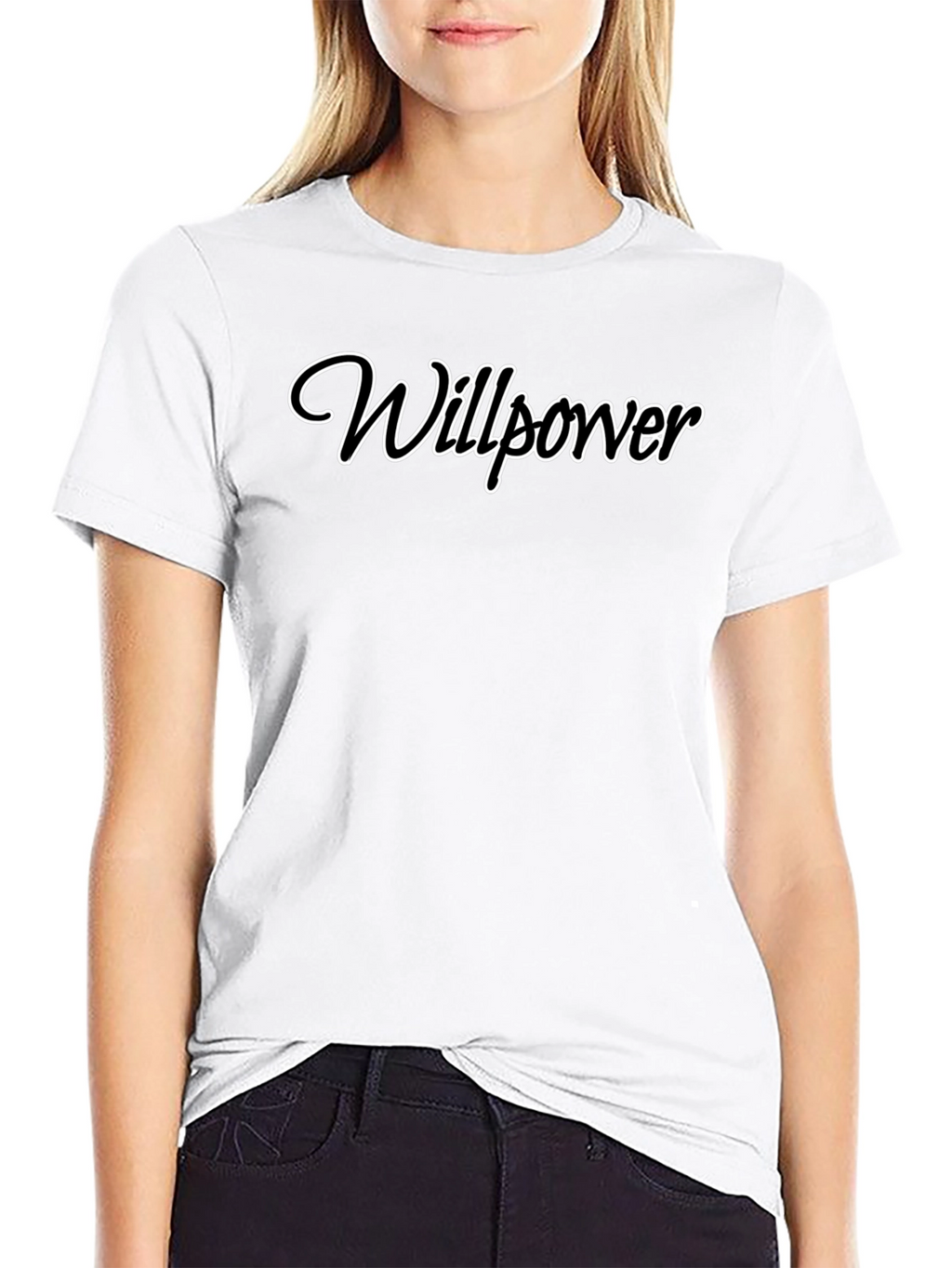 Willpower Graphic Tee - Black