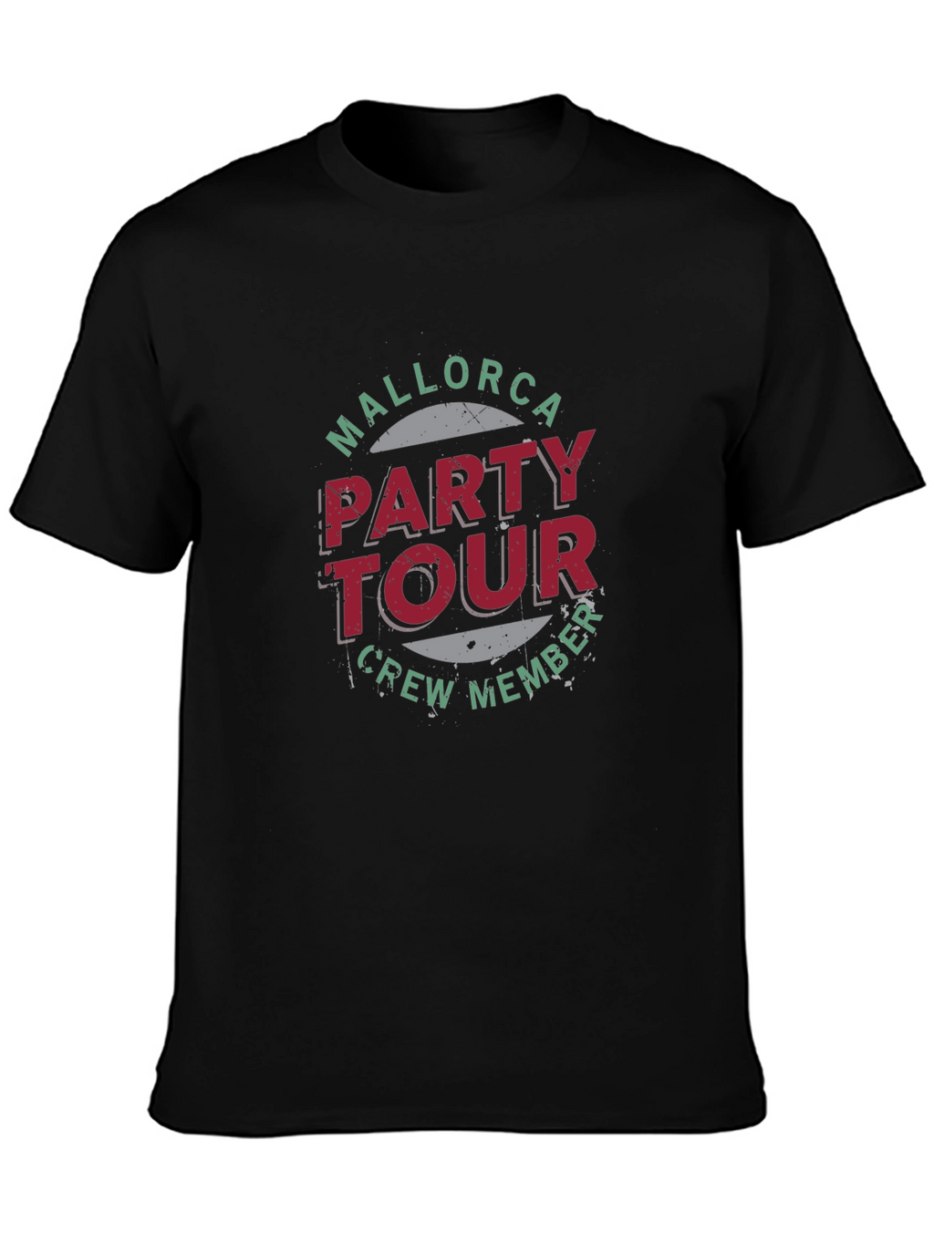 Mallorca Party Tour Crew Member Graphic Tee