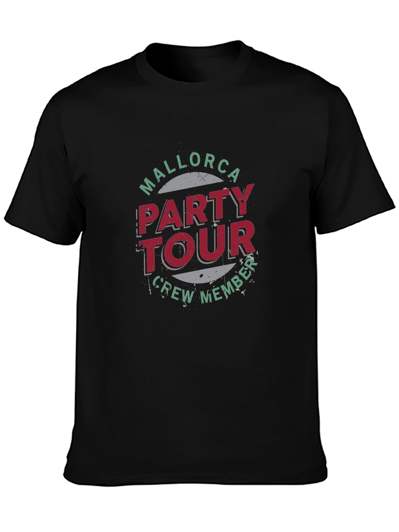 Mallorca Party Tour Crew Member Graphic Tee