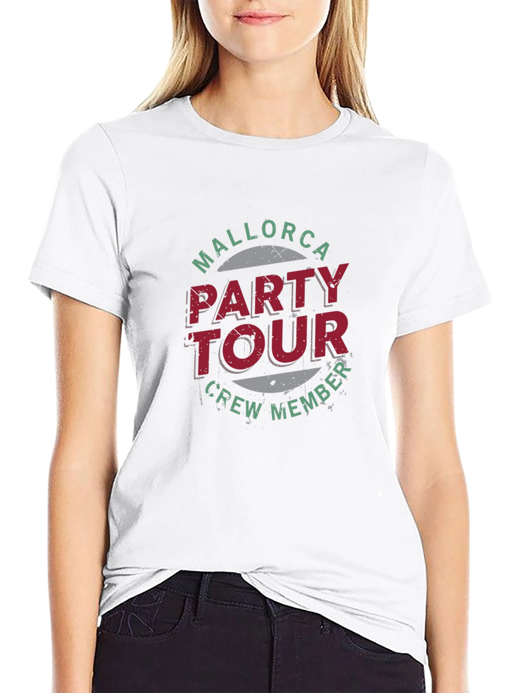 Mallorca Party Tour Crew Member Graphic Tee
