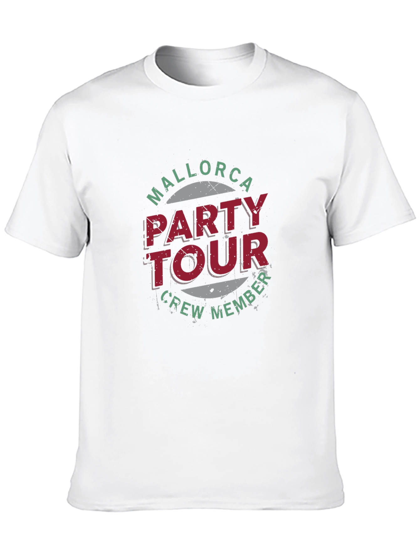 Mallorca Party Tour Crew Member Graphic Tee