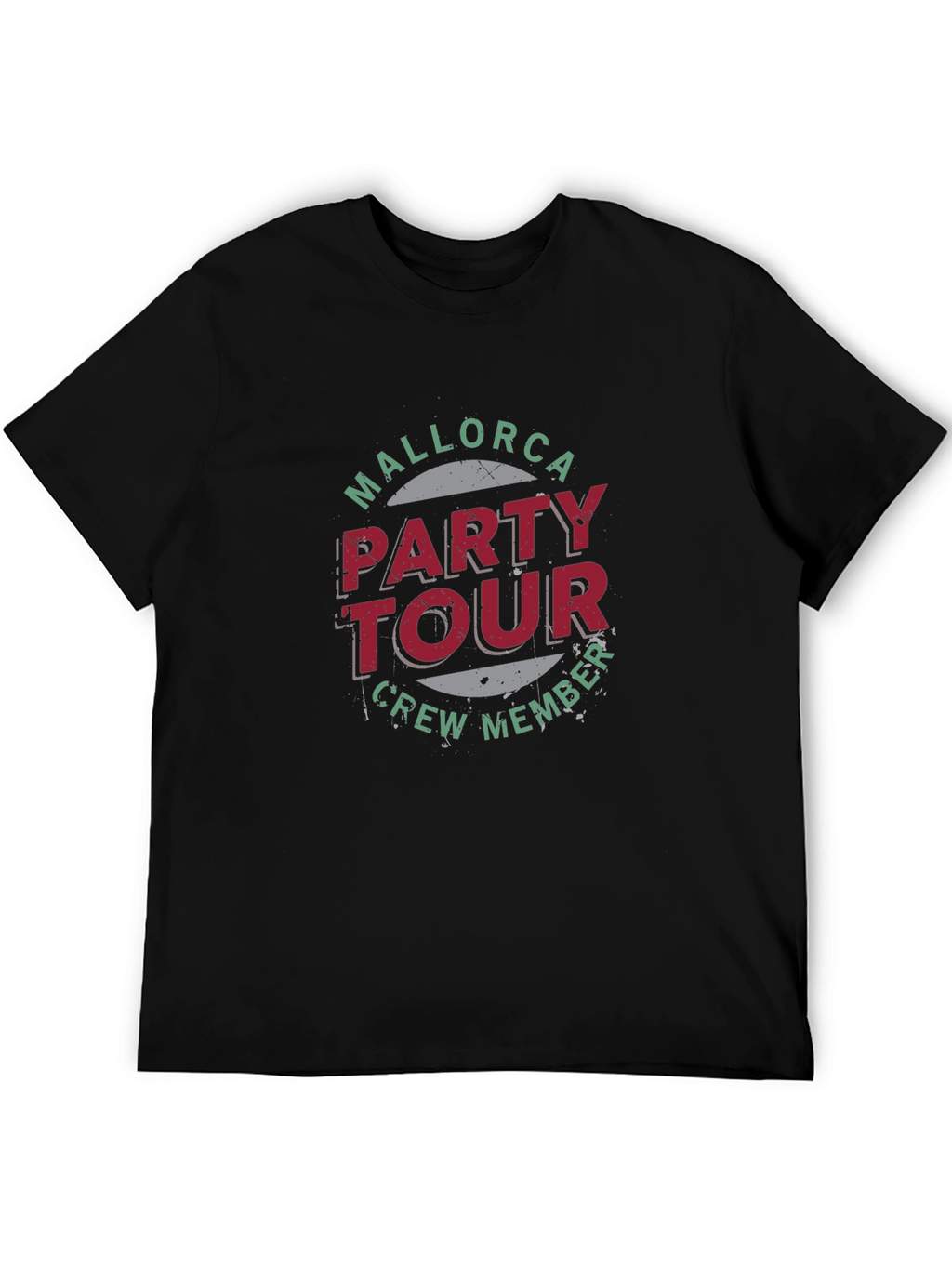 Mallorca Party Tour Crew Member Graphic Tee