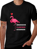 Obsessive Flamingo Disorder Graphic Tee